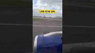 Landing Heathrow Runway 09L BA A320 #heathrow #britishairways
