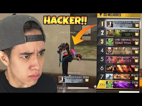 DESISTO!! MORRI PRO TOP 1 GLOBAL E DESCOBRI QUE ELE É UM HACKER!! FREE FIRE