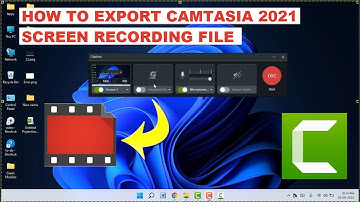 How to Save Camtasia Screen Recorder File on Camtasia 9 | Windows