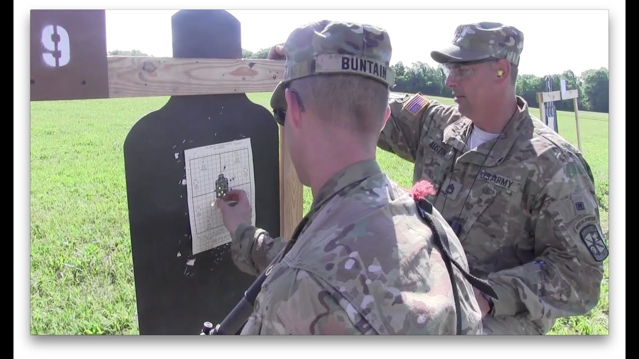 4th Regiment, Advanced Camp | Grouping and Zero