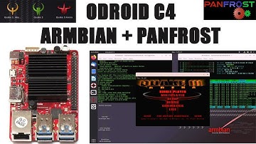 ODROID C4: ARMBIAN + PANFROST | MALI G31 | BENCHMARK | GAMING Test