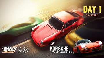 Need For Speed: No Limits | 1973 Porsche 911 Carrera RSR (Fastlane - Day 1 | Chapter 1)