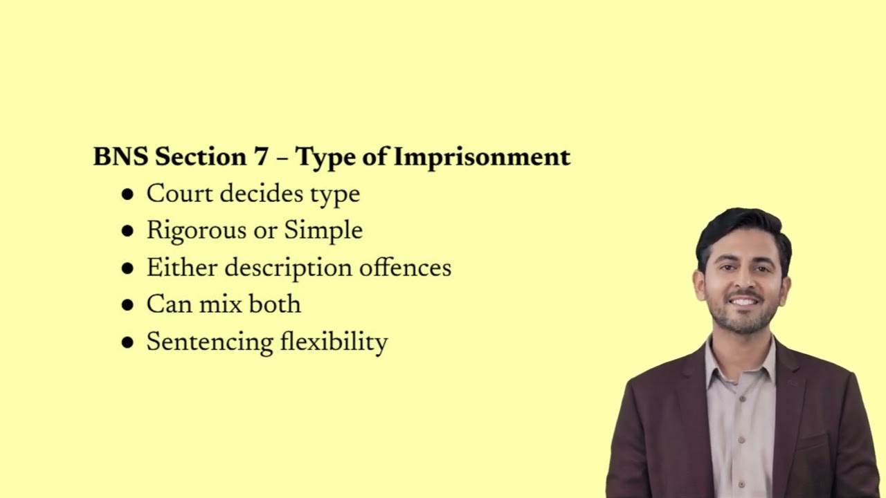 BNS Section 7 Explained  Rigorous vs Simple Imprisonment  New Criminal Law 2024