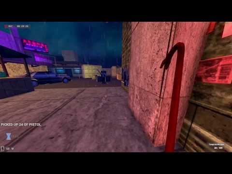 Прохождение maximum action (scene 2: mean streets) с одним ломом.