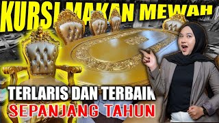 Inilah Kursi Makan Jati Ukir Jepara Terbaik Sepanjang tahun-Meja makan mewah