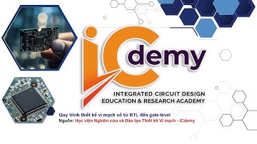 Quy trình thiết kế vi mạch số từ RTL đến gate-level