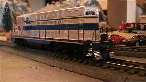 Bachmann GP7 close up video