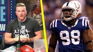 Pat McAfee Reacts To Robert Mathis Being Inducted Into The Colts Ring Of Honor