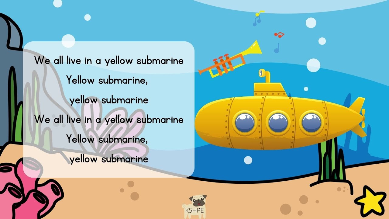 Music: Yellow Submarine, Vocal Music Education, Choir Song, Children Singing Songs, The Beatles KIDS Music: Yellow Submarine, Vocal Music Education, Choir Song, Children Singing Songs, The Beatles KIDS