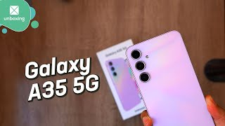 Isa Marcial Videos Samsung Galaxy A35 5G | Unboxing en español