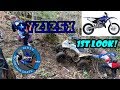 She threw 4-Wheeler down RAVINE! +YZ125X 1st Ride (Tahuya, WA)