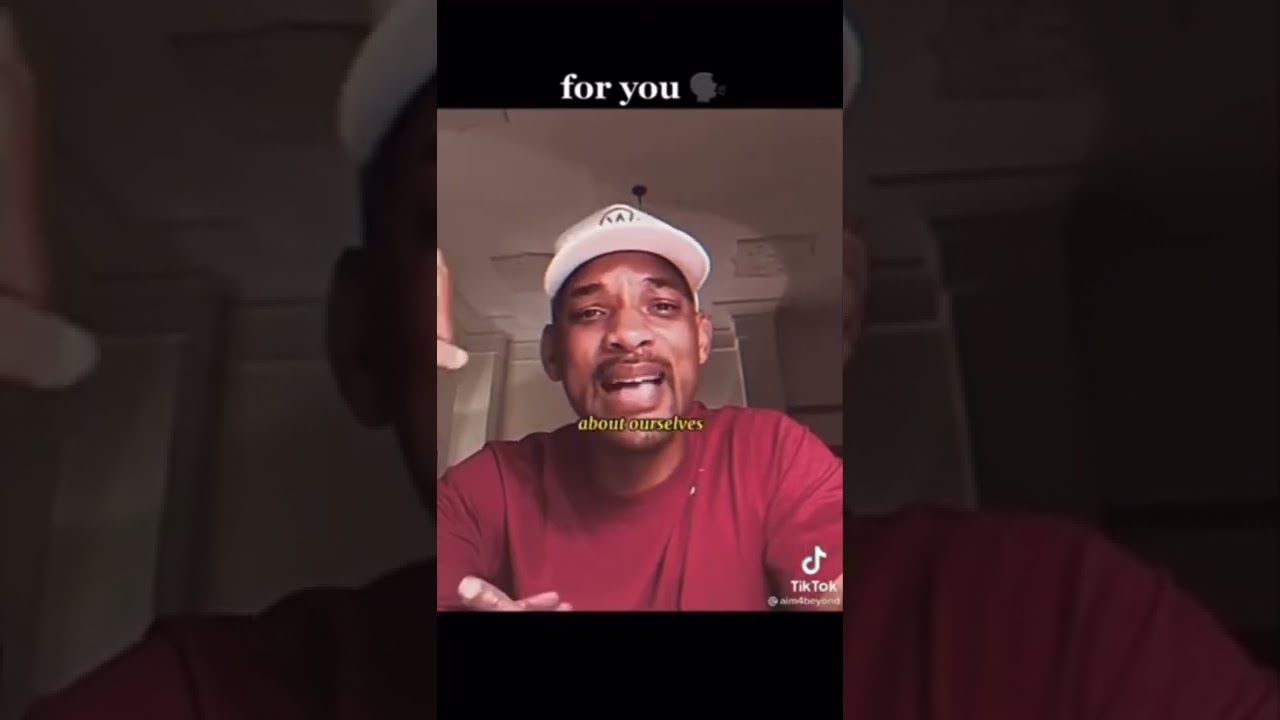 Will smith on other people’s opinions 