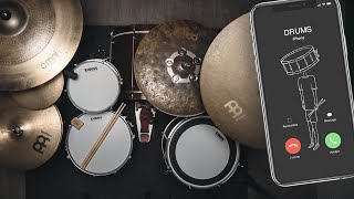 Drumming to iPhone Ringtones