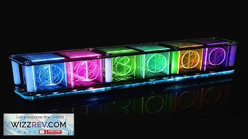 HU-071 DIY RGB LED Clock Kit Digital Alarm Multi-Color Display Touch Controls Review