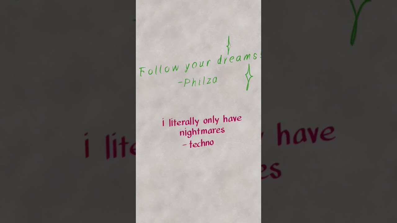 I like writing on walls&mdash; ft.  (some) dsmp characters