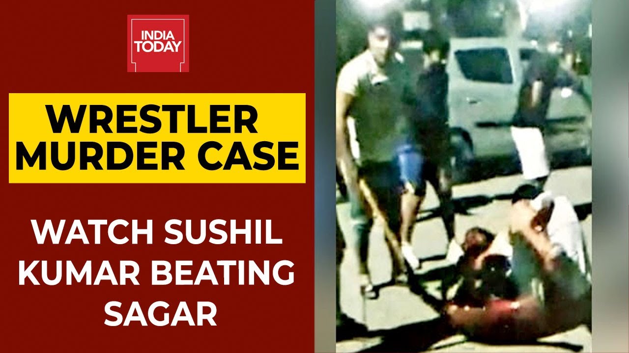 Wrestler Murder Case: Images Show Olympian Sushil Kumar Attacking Sagar Rana, Who Died Later