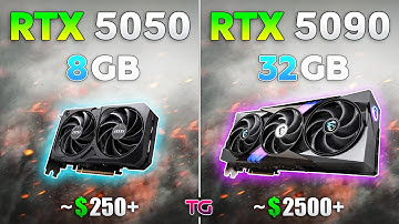 RTX 5050 vs RTX 5090 - How Big is the Difference?