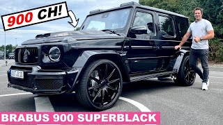 Essai Brabus 900 Superblack  Voici le Classe G le plus puissant au monde !