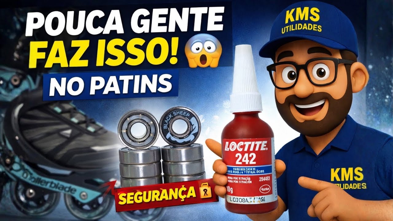 Pouca Gente Faz Isso ao Trocar Rolamento do Patins 😱