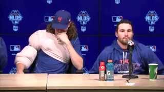 2015 NLDS Game 1 Mets - Presser pranksters