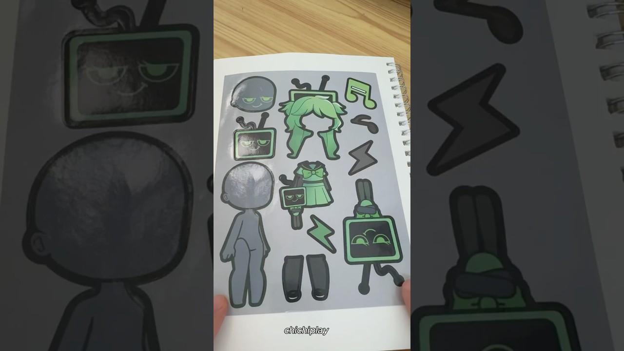 Roblox game Dandys world Vee sticker