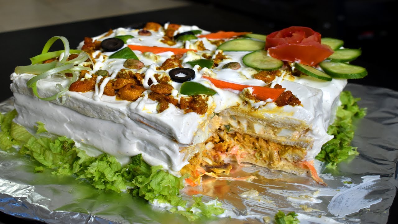 Sandwich Cake Recipe Bakery Style by Lively Cooking