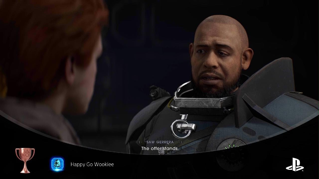 STAR WARS Jedi: Fallen Order - Happy Go Wookiee Trophy Snap