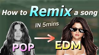 How to remix a song (with vocal) -fl studio- screenshot 3