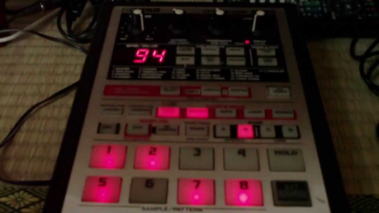 Boss SP 303 SP-303 how to record a pattern / beat Roland