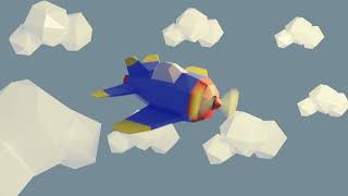 Blender Basics | Low Poly Airplane Animation