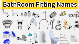 Bathroom Fittings Names and Uses | CP Fitting Names and use | Hamza Yt