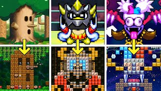 All Kirby Superstar Ultra Boss Fights Recreated in Super Mario Maker 2