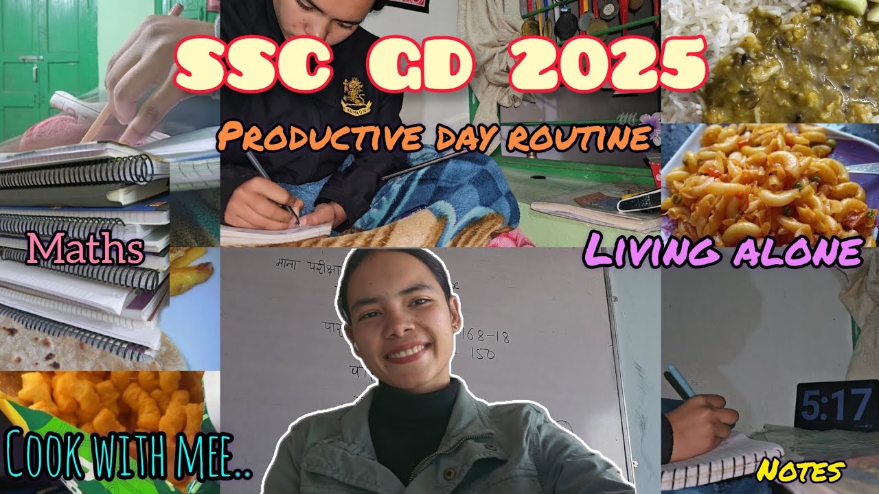 Daily Routine an SSC aspirant🎯📚||4:Am Routine🌤 || Productive day of my ...