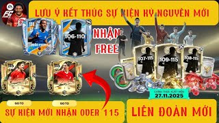 Lưu Ý Kết Thúc Kỷ Nguyên Mới Liên Đoàn Mới Sự Kiện Mới Nhận Over 115 Fc Mobile Việt Nam
