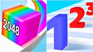 Number Master vs Jelly Run 2048 - Level Up Number (ASMR, Max Level) All New Update 