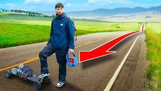 Crossing An Entire COUNTRY On An Electric Skateboard (part 1) by Night Scape 277,849 views 7 months ago 23 minutes