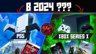 PS5 (SLIM) vs XBOX SERIES X. ЧТО ВЫБРАТЬ В 2024 ?????