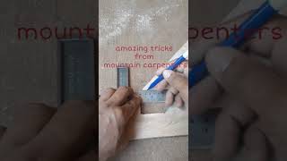 trick and tips #carpentary #woodworking #joinery #wooddesigner