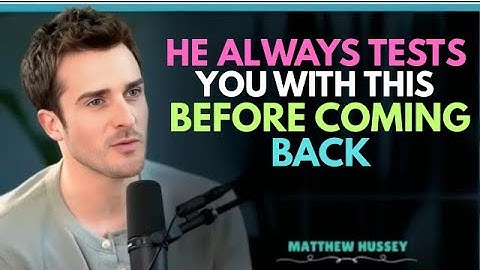 Why He Always Tests You Before Coming Back | Relationship Psychology Explained 💡