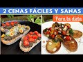 2 Cenas con proteína para NO engordar (Cena SIN Culpa) |Cocina de Addy  Así mantengo mi peso