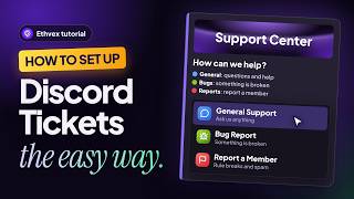 How to Set Up Tickets on Discord (Free Bot, Full Guide)