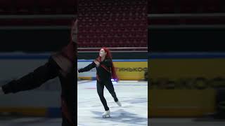 Мастер-класс Александры Трусовой. #figureskating #фигурноекатание #alexandratrusova #русскаяракета