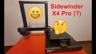 Artillery Sidewinder X4 Pro - Unboxing, Assembly & Problems