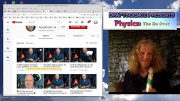 DraftScience vs Theoria Apophasis on ufo/gravity