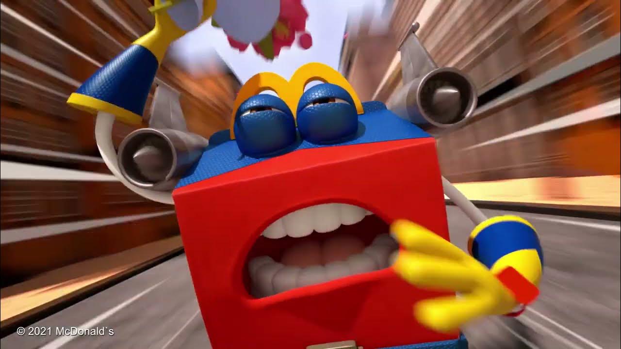 Реклама Макдональдс " Хэппи Мил. Плюшевые Супергерои DC " - YouTube