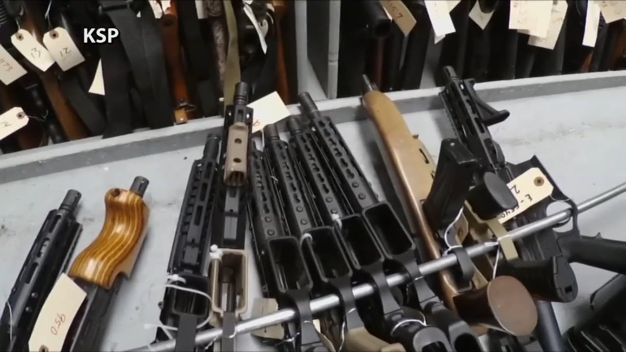 Thousands of seized firearms help fuel local Kentucky police