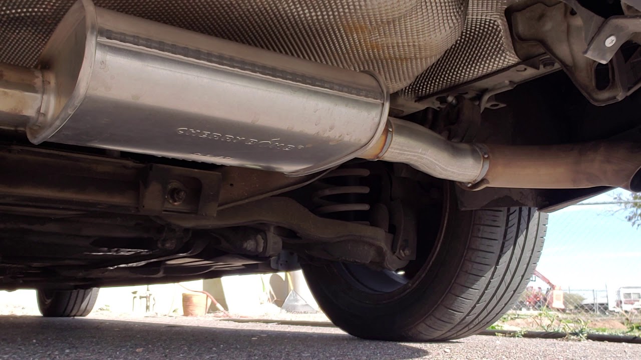 Volvo s40 Turbo Muffler YouTube