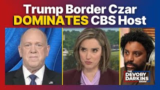 Trump Border Czar DOMINATES CBS host