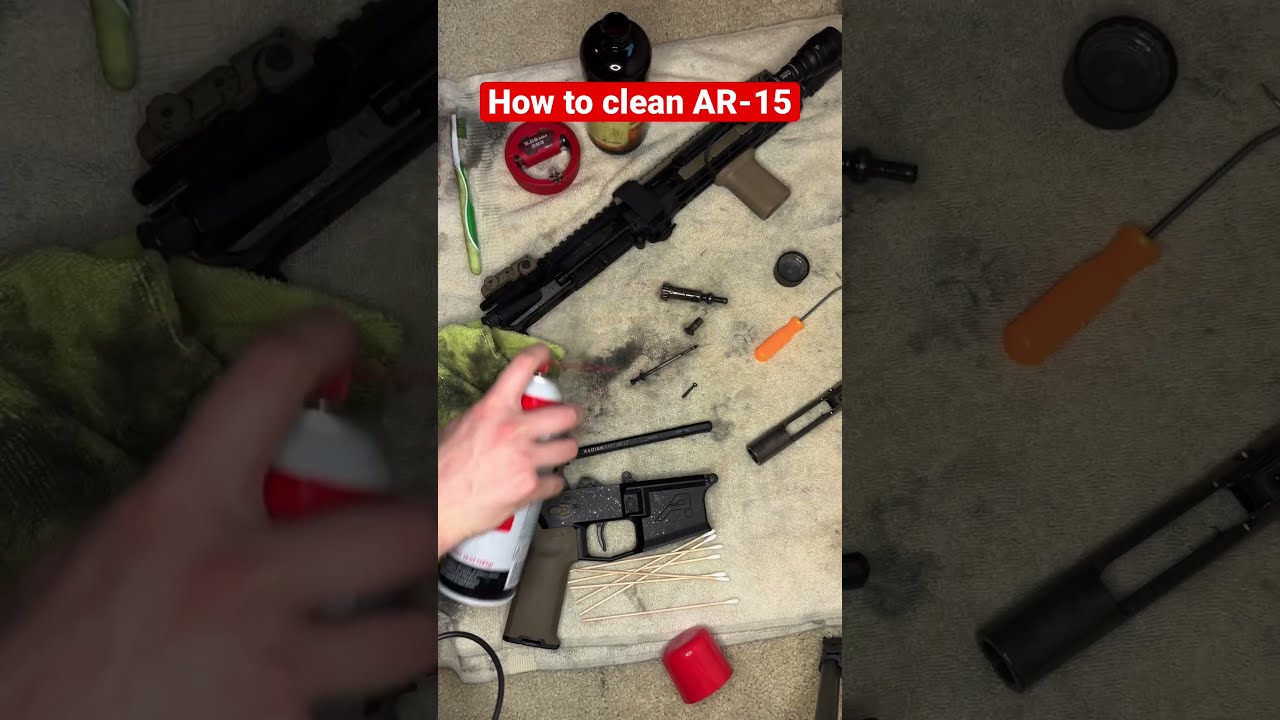 Clean A AR15 In 60 Seconds Shorts