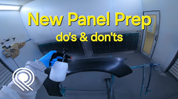 New Panel prep | How to prep a panel for paint